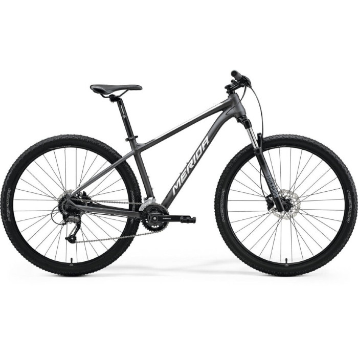 Велосипед Merida 2021 big.nine 60-2x xxl (22) matt anthracite(silver)  