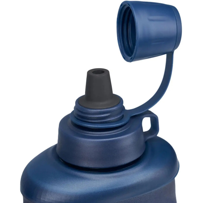 Бутылка-фильтр для воды LifeStraw Peak Squeeze, 650 мл, Dark Mountain Gray (LSW LSPSFMLGRWW)  