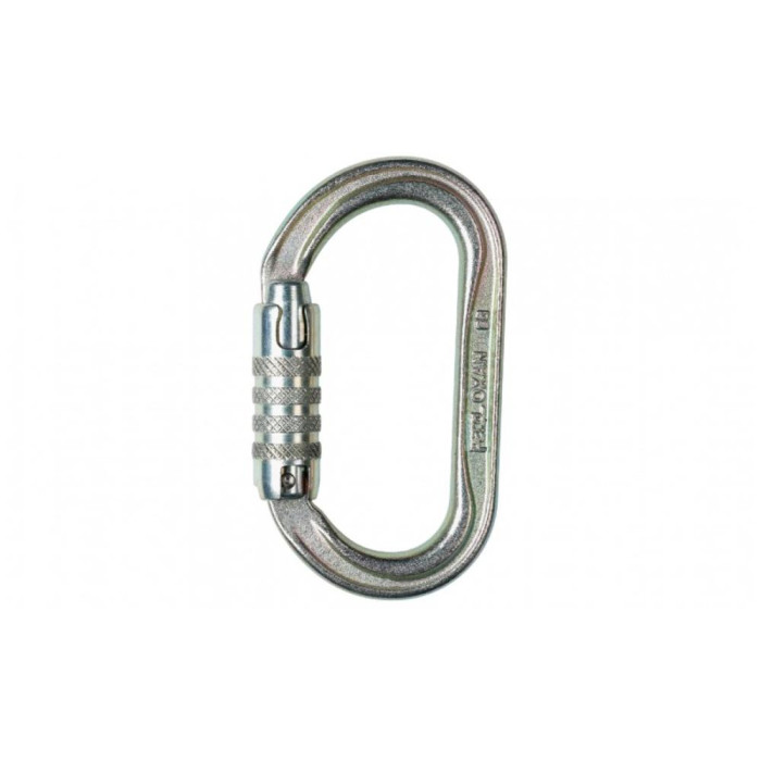 Карабин стальной Petzl OXAN triact-lock steel 1  