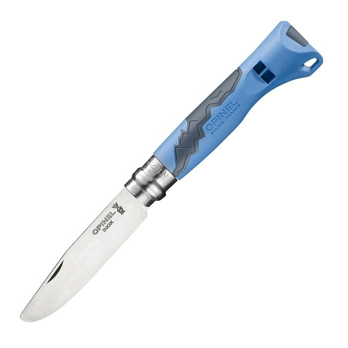 Нож Opinel №7 Junior Outdoor (Голубой)  