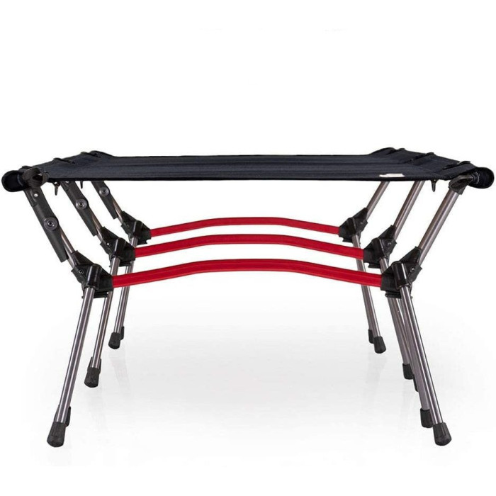 Кровать складная Naturehike ультралегкая NH19JJ006, алюминий, черный  