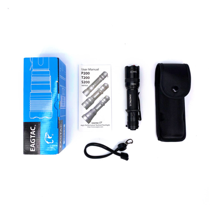 Карманный фонарь Eagletac T200C2 XP-L HI CW , комплект  