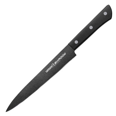 Нож кухонный Samura Shadow для тонкой нарезки, 196 мм, SH-0045