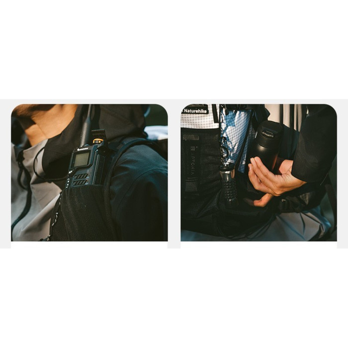 Рюкзак туристический Naturehike Helium CNK2300016, 30+5 л, белый  