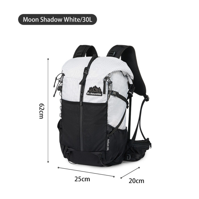 Рюкзак туристический Naturehike Helium CNK2300016, 30+5 л, белый  