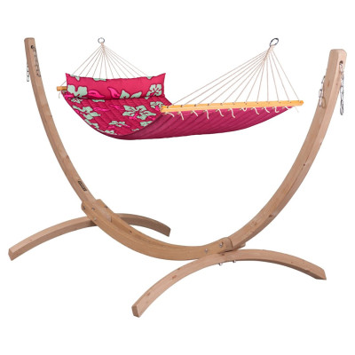 Гамак со стойкой La Siesta HQR1124CNS161 hibiscus
