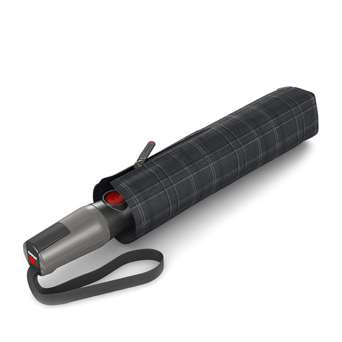 Зонт Knirps T.400 Men's Prints Check Авто/Складной/8спиц /D115x36см  