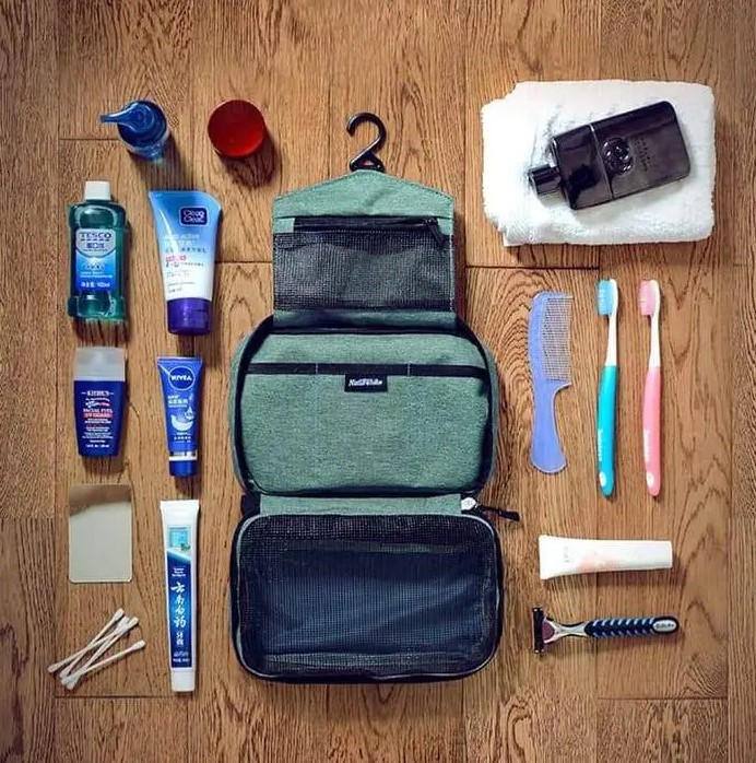 Несессер Naturehike Toiletry bag dry and wet separation S NH18X030-B emerald green  