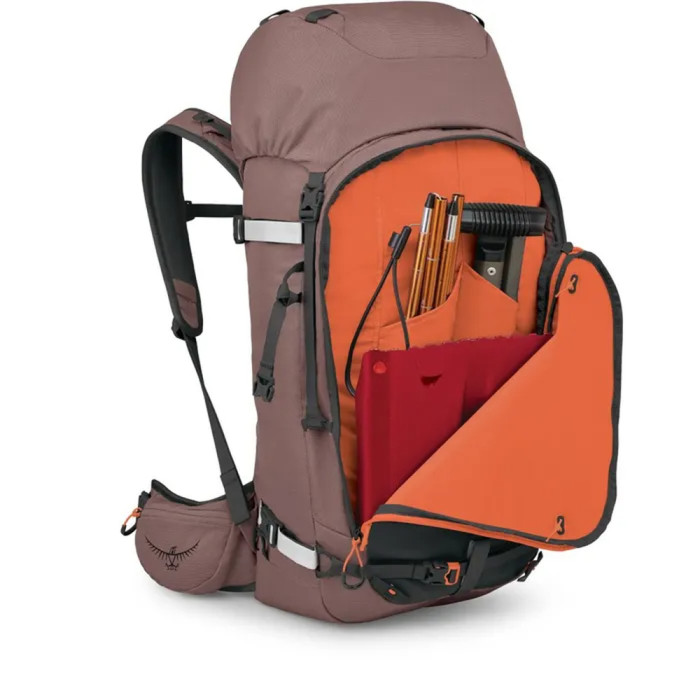 Рюкзак Osprey Sopris 45 magma brown/raven black - O/S - красно-коричневый  