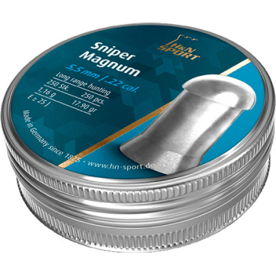 Пули пневматические H&amp;N Sniper Magnum 55 мм 1,16г 250шт/уп (99135500002)