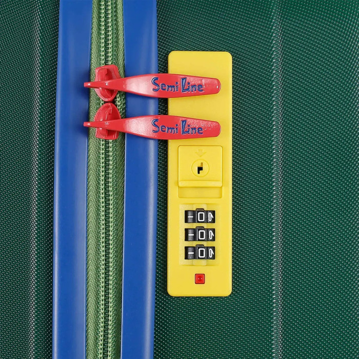 Чемодан Semi Line 20" (S) Dark Green (T5805-1)  