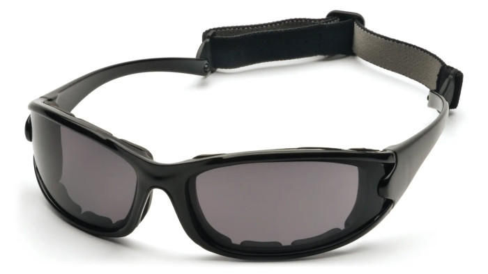 Защитные очки с поляризацией Pyramex Pmxcel Polarized (gray) Anti-Fog, серые  