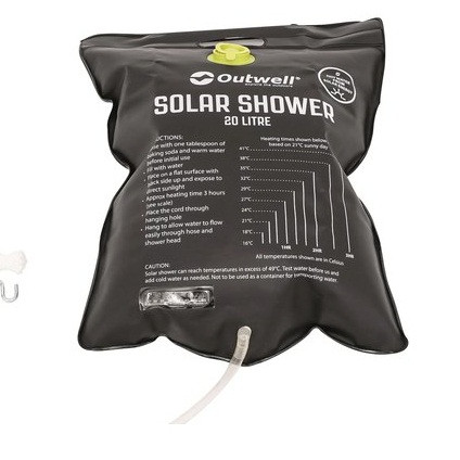 Душ портативный Outwell Solar Shower 20L Black (651067)  