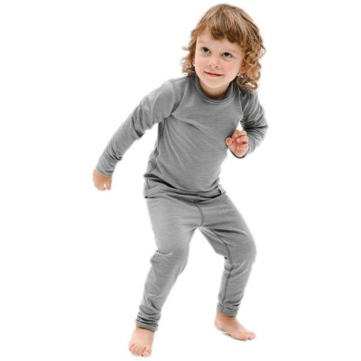 Термоштаны детские Turbat Yeti Bottom Kids cloudburst grey - 104 - темно-серый