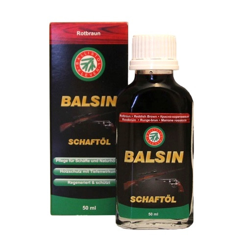 Масло Ballistol Balsin Schaftol 50мл для ухода за деревом красно-коричневый (23060) 