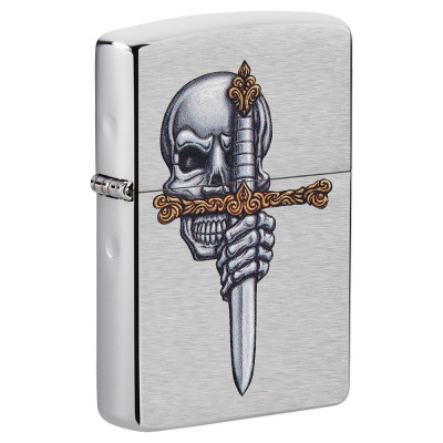 Зажигалка Zippo 200 Sword Skull Design (49488)