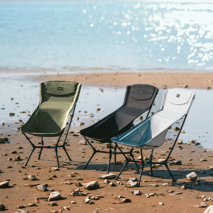 Стул складной ультралегкий Naturehike CNK2550JJ013 Yamami YL01, размер L, алюминий, оливковый  