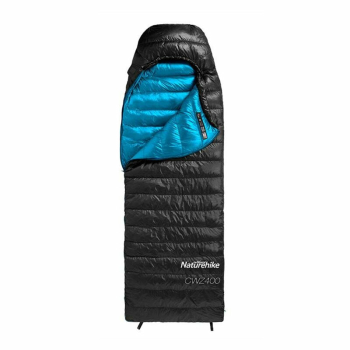 Спальник Naturehike CWZ400 NH19W400-Z, (7°C), p-р L, черный 