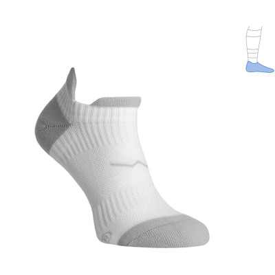 Функциональные носки Protector LowDry летние серо-белые L^ 46-48