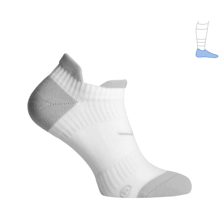 Функциональные носки Protector LowDry летние серо-белые L^ 46-48  