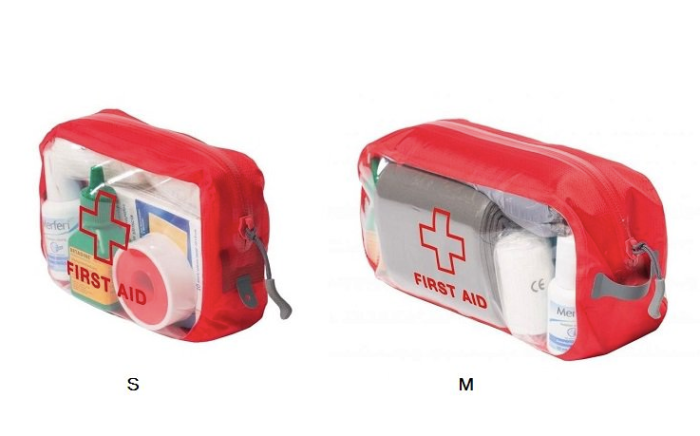 Органайзер Exped CLEAR CUBE FIRST AID M red