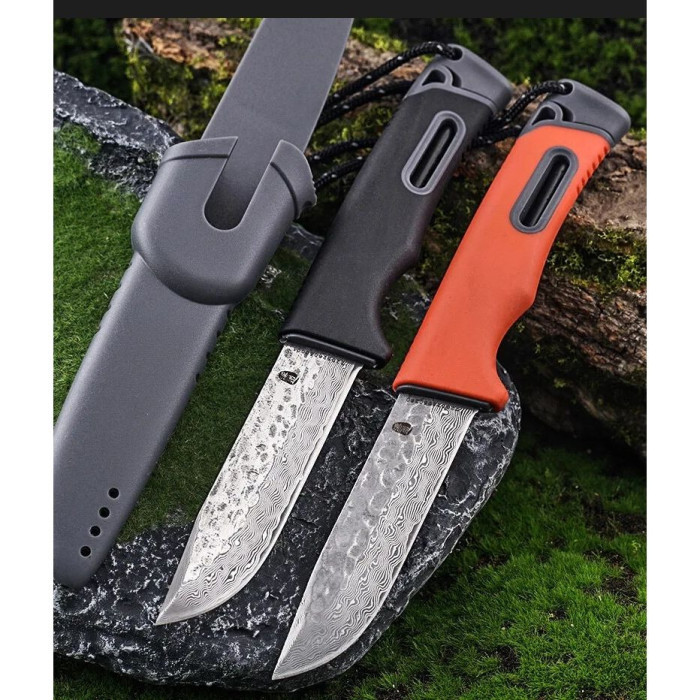 Нож HX Outdoors DM-043C, оранжевй  