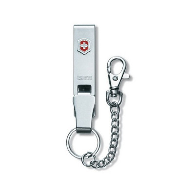 Карабин поясной Victorinox с цепочкой