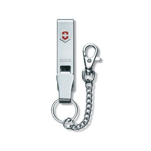 Карабин поясной Victorinox с цепочкой  