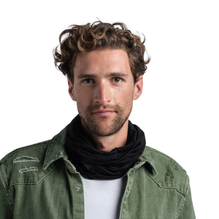 Шарф-труба Buff Lightweight Merino Wool black  