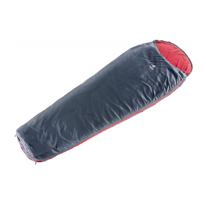 Спальный мешок Deuter Two Face, black-cranberry, левый  