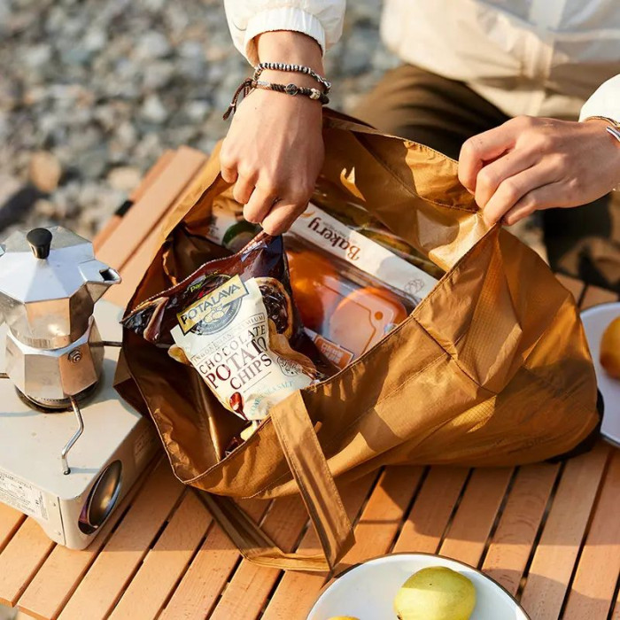 Сумка-шоппер Naturehike CNH22BB004, коричневый  