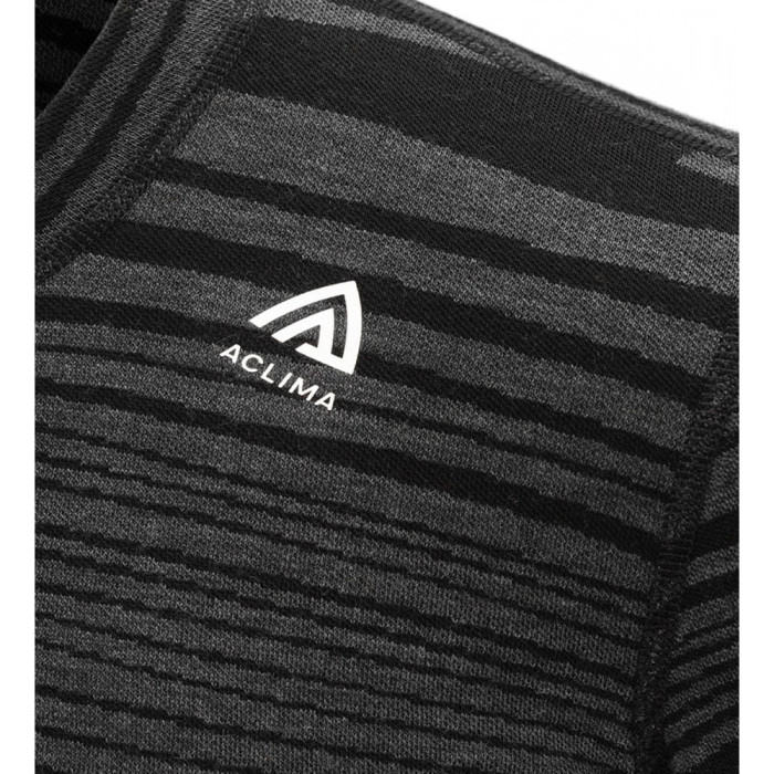 Термокофта муж. Aclima WarmWool 200 Crew Neck M's Black Motion M  