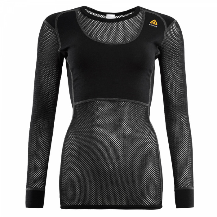 Термофутболка женская Aclima WoolNet Crew Neck Woman Black, S  