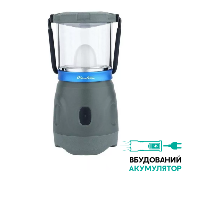 Кемпинговый фонарь Olight Olantern,360 lm, две насадки в комплекте, лампа/свеча, цвет:серый