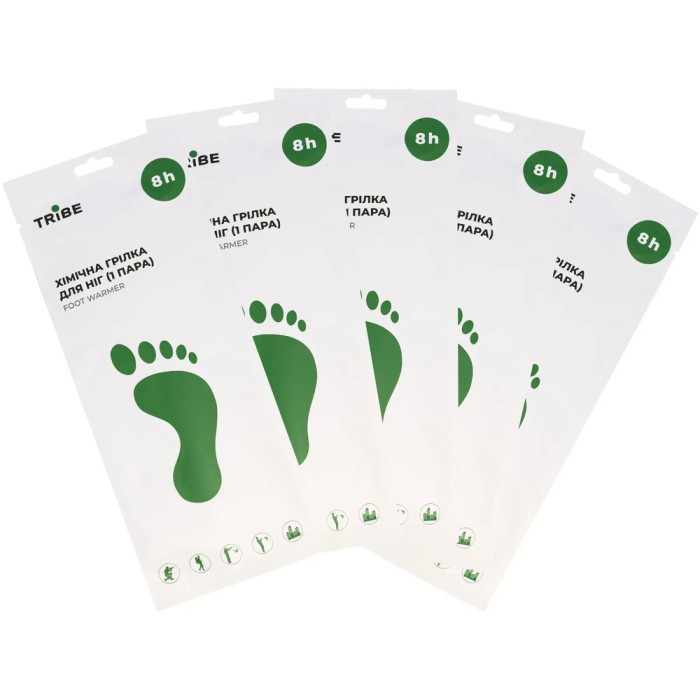 Набор химических грелок Tribe Foot Warmer для ног (5 пар) T-LD-0012-S-M  