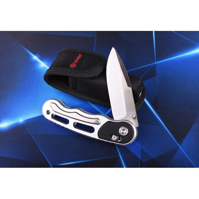 Складной нож Ganzo G718, серебристый  
