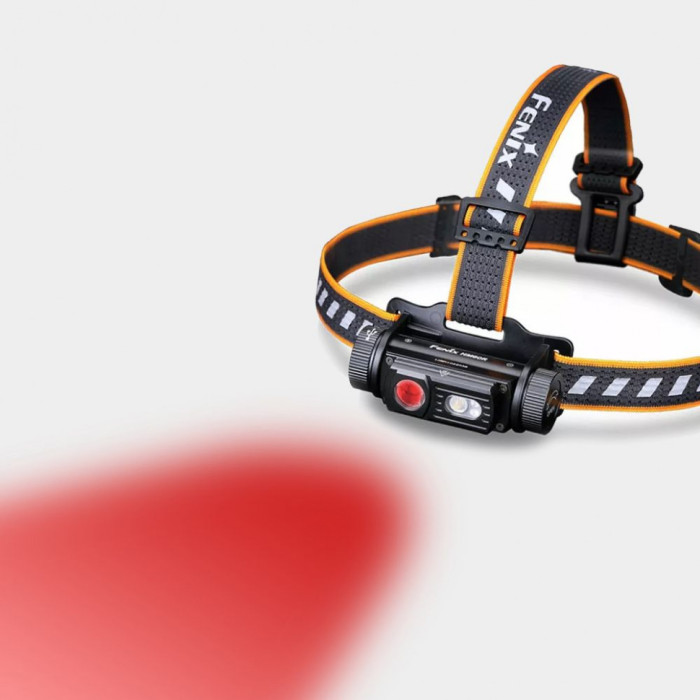 Фонарь налобный Fenix HM60R (Открытая упаковка / замена линзы и драйвера / отсутствует запасное кольцо)  