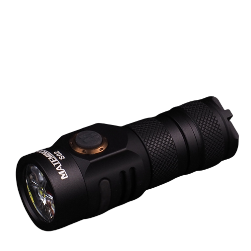 Фонарь Mateminсo S02 1600LM Mini LED, черный  