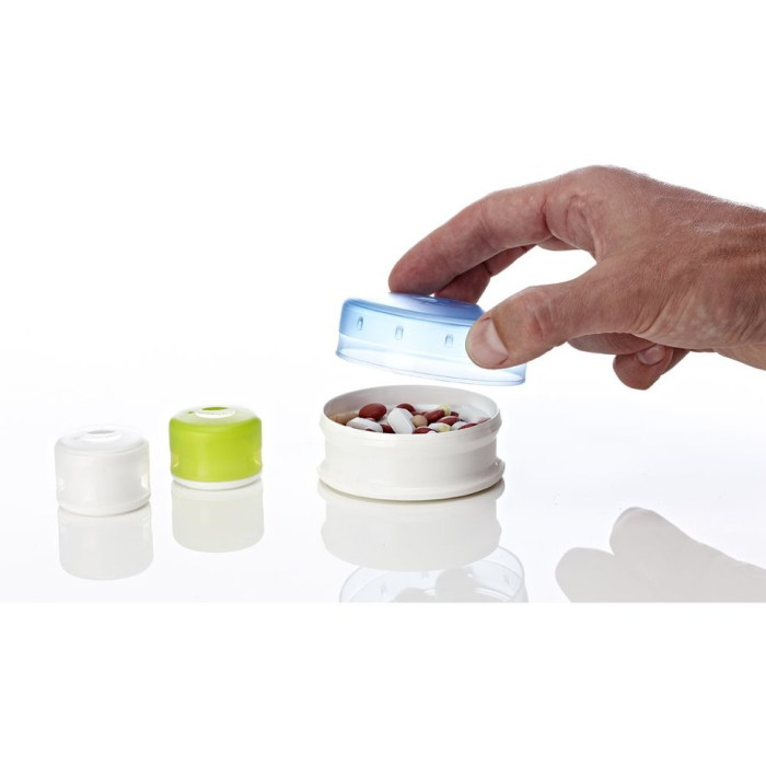 Набор контейнеров Humangear GoTubb 3-Pack Medium (прозрачный, оранжевый, красный)  