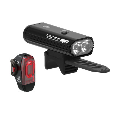 Комплект фар Lezyne CONNECT SMART 1000XL / KTV SMART PAIR 1000/75 люменов
