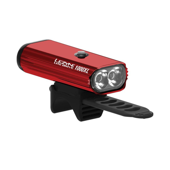Фара передняя Lezyne LITE DRIVE 1000XL 1000 люменов Y13 красная 