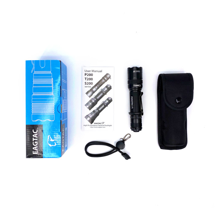 Карманный фонарь Eagletac T200C2 XP-L HI NW , комплект  