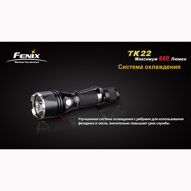 Ручной фонарь Fenix TK22 Cree XM-L2 (U2)  