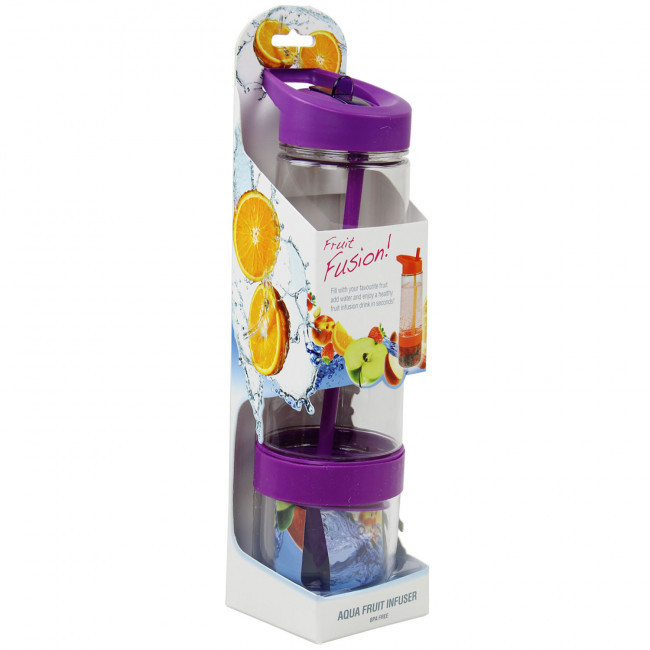 Бутылка-соковыжималка Summit MyBento Fruit Infuser-Squeezer Bottle фиолетовая 750 мл  