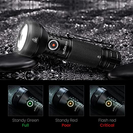 Фонарь ручной Sofirn IF22A, черный  