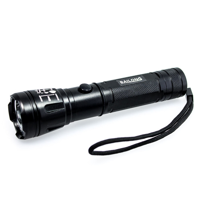 Подствольный фонарь Police 12V Q9840-XPE,500 люмен, под ружье, лазер, выносная кнопка  