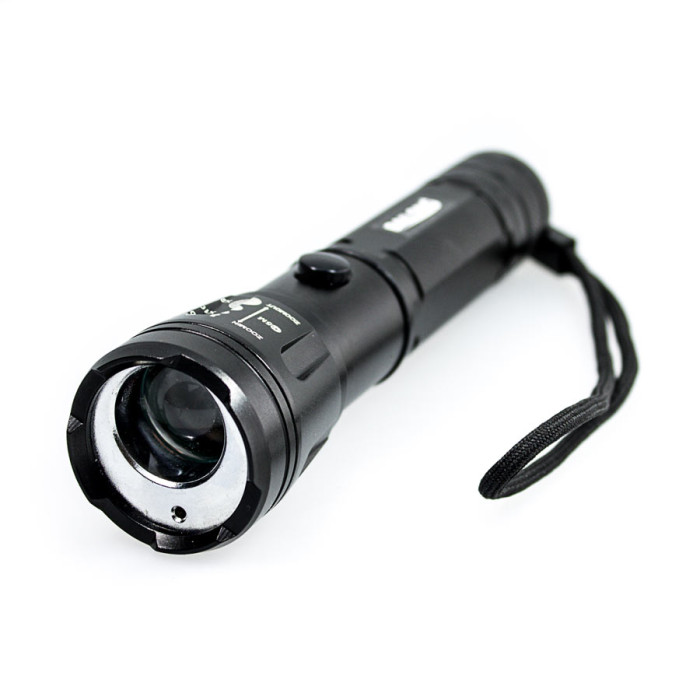 Подствольный фонарь Police 12V Q9840-XPE,500 люмен, под ружье, лазер, выносная кнопка  