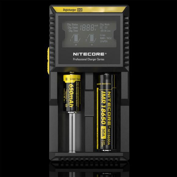 Зарядное устройство Nitecore Digicharger D2 с LED дисплеем  