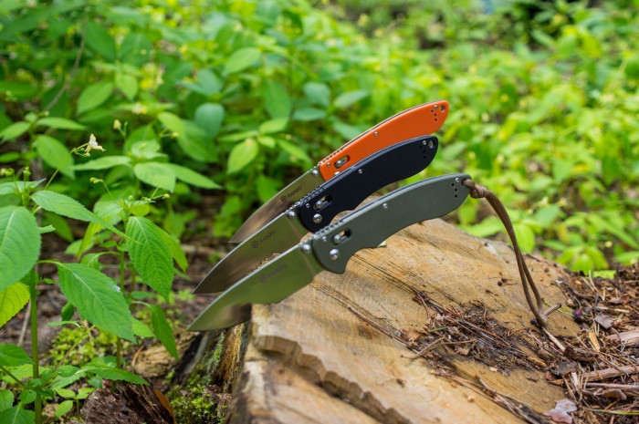 Нож складной Ganzo G740-BK черный  