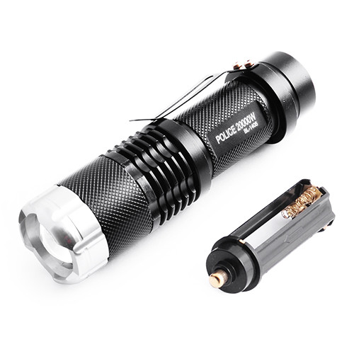 Карманный фонарь Police 1814-T6, серый XM-L  